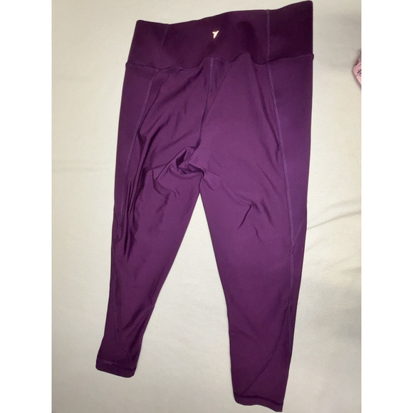 Old Navy Go Dry Active leggings 1x Plus Purple High Waist - Picture 9 of 10